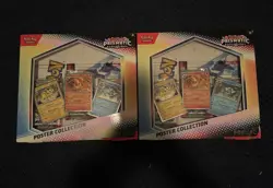 (x2) NEW Pokemon TCG S&V Prismatic Evolutions Poster Collection Box Sealed - Image 1