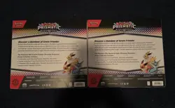(x2) NEW Pokemon TCG S&V Prismatic Evolutions Poster Collection Box Sealed - Image 2