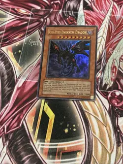 Red-Eyes Darkness Dragon SD1-EN001 1st Edition Ultra Rare - Image 1