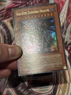 Red-Eyes Darkness Dragon SD1-EN001 1st Edition Ultra Rare - Image 5