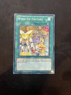 Yugioh Wind-Up Factory GENF-EN054 Super Rare 1st Edition LP/MP 3 Available - Image 1