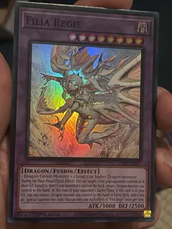 Yugioh! Filia Regis - ALIN-EN037 - Super Rare - 1st Edition Near Mint, English - Image 1
