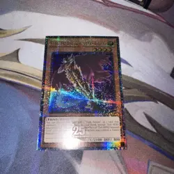 Yugioh Evil HERO Adjusted Gold Quarter Century Secret Rare RA04-EN029 Near Mint - Image 1