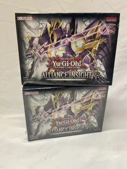 Yu-Gi-Oh! Alliance Insight Mini Booster Box Factory Sealed 2 Box Lot - Image 1