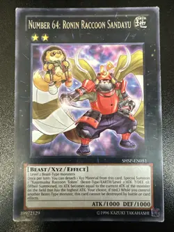 Number 64: Ronin Raccoon Sandayu SHSP-EN051 Shadow Specters- - Image 1