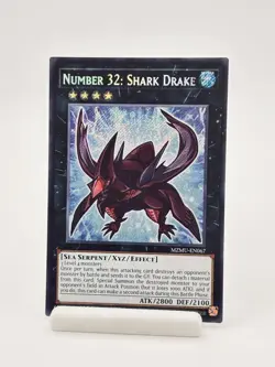 Yu-Gi-Oh! Number 32: Shark Drake (Chibi) MZMU-EN067 Secret Rare 1st Ed. - Image 1