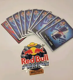 ONE PIECE CG Red Bull Double Don!! Set With Sticker - Image 1
