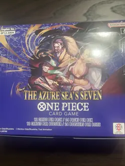 One Piece Card Game - OP14 The Azure Sea's Seven Booster Box UNSEALED - Image 2
