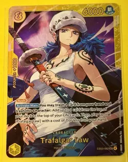 Trafalgar Law Sec EB03-062 Extra Booster: One Piece Heroines Edition Foil - Image 2
