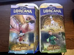 Set of 2 Starter Deck Into the Inklands Disney Lorcana TCG - Image 1