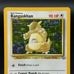 Pokemon TCG Kangaskhan Holo Rare Card 5/64 Jungle Unlimited - Image 2