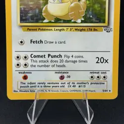 Pokemon TCG Kangaskhan Holo Rare Card 5/64 Jungle Unlimited - Image 3