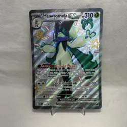 Meowscarada ex 078 Promo Jumbo Pokemon Card Holo - Image 1