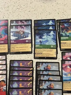 Disney Lorcana Winterspell Super Rare LOT MINT Non-Foil All Cards Pictured - Image 3