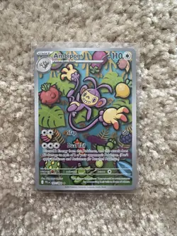 Ambipom 107/094 - Phantasmal Flames Illustration Rare Pokemon TCG - NM Card - Image 1