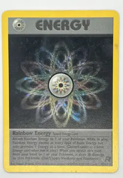 Pokemon TCG Rainbow Energy Team Rocket 17/82 Holo Rare Card Stock 2000 - Image 1