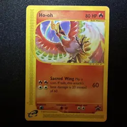 Pokemon TCG Ho-oh 52/53 Wotc Promo Regular Basic 80 HP Sacred Wing 2002 Card - Image 1