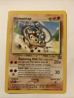 Hitmontop #37 - Black Star Promo - WoTC Pokemon Card - Near Mint (NM) - Image 1