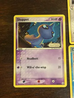Pokemon Cards - Legend Maker Reverse Holos Stamped - Delcatty, Shuppet - Image 2