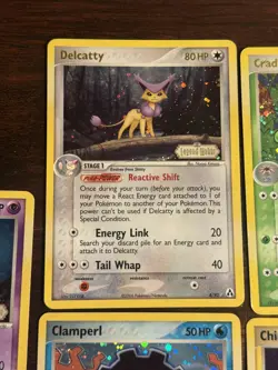 Pokemon Cards - Legend Maker Reverse Holos Stamped - Delcatty, Shuppet - Image 5