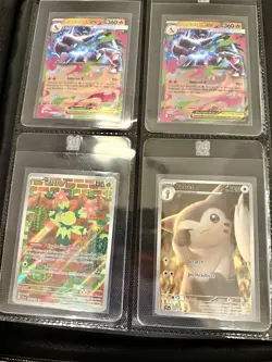 Pokemon Binder Collection Modern Cards Lot 64 Cards Freshly Pulled NM - Mint - Image 2