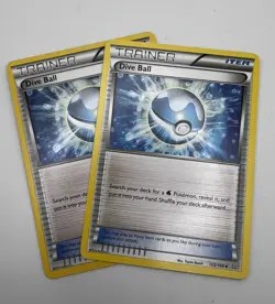 Dive Ball 125/160 2x x2 Pokemon Card Primal Clash 2015 LP - Image 1