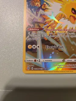 Pokemon TCG Jolteon Holo Card TG04/TG30 Swsh09 Brilliant Stars Trainer Gallery - Image 3