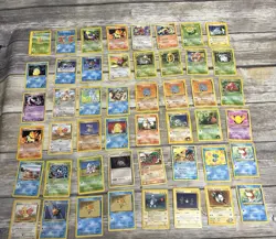 Pokemon TCG WOTC Vintage Base Set 154 Card Lot Mostly 1999-2000 - Image 5