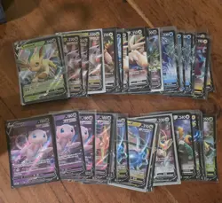 53x English Pokemon TCG V RR card lot crown zenith fusion strike - Image 1