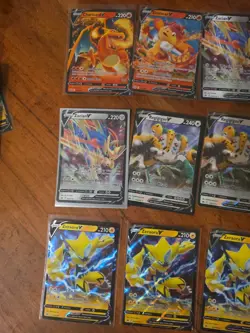 53x English Pokemon TCG V RR card lot crown zenith fusion strike - Image 4