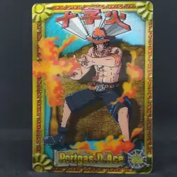 Portgas D. Ace 053 One Piece 3D Card Collection 2 ENSKY 2010 Japan Lenticular - Image 3
