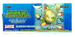 Digimon Card Game: Dawn of Liberator (EX-11) Display #VTI - Image 2