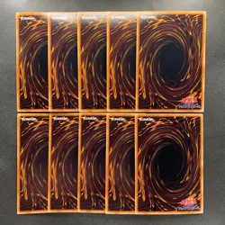 NM 10 card Jinzo GDB1-JP004 Gold Ultra Rare YuGiOh 1000 - Image 2