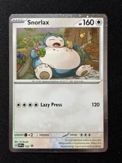 Snorlax - Promo SV: Scarlet & Violet Promo Cards 122 NM Holo - Image 1