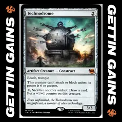 Technodrome - 0179 - M - Non-Foil - TMNT - MTG - NM/M - Image 1