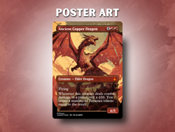Ancient Copper Dragon - Custom Magic: The Gathering Card - Image 3