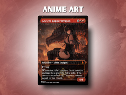 Ancient Copper Dragon - Custom Magic: The Gathering Card - Image 5