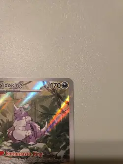 Pokemon TCG Nidoking Scarlet & Violet 151 Illustration Rare Card 174/165 - Image 5