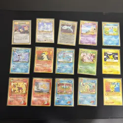 Pokemon TCG Japanese Card Lot Rocket Blastoise Moltres Gyarados Steelix Etc - Image 1