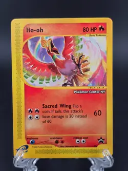 POKEMON TCG WOTC PROMO HO-OH #52/53 REGULAR PROMO 2002 80HP BASIC - Image 1