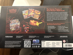 pokemon team rocket's moltres ex ultra-premium collection factory sealed - Image 2