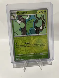Metapod (Reverse Holo) - SV09: Journey Together (JTG) 002/159 NM Pokemon TCG - Image 1