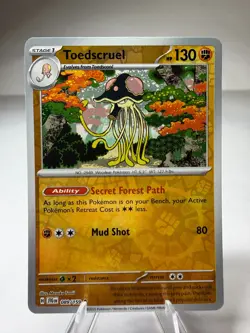 Toedscruel 089/159 Reverse Holo Pokemon Sv09: Journey Together - Image 1