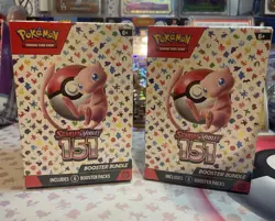 (2) Pokemon TCG Scarlet & Violet 151 Booster Bundle New Sealed Lot Of 2 - Image 1