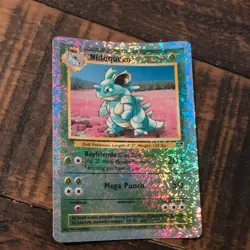 Pokemon Nidoqueen Reverse Holo Rare 32/110 Legendary Collection MP - Image 2
