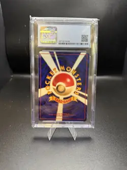 1998 Pokemon Gym Heroes Rocket's Scyther-Holo #123 CGC 9.5 MINT - Image 2
