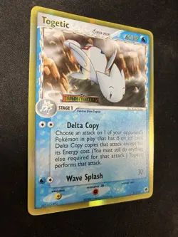 Pokemon Togetic 11/101 Dragon Frontiers Reverse Holo Delta Species Ungraded - Image 2