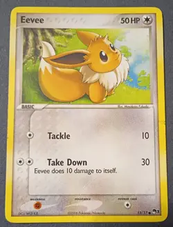 Pokemon - Eevee 13/17 - POP Series 3 - Vintage 2006 - MP - See Pics - Image 1