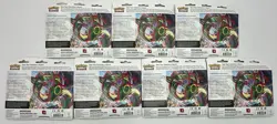 Lot of (7) Pokemon TCG Evolving Skies 3 Pack Blister Eiscue - Image 2