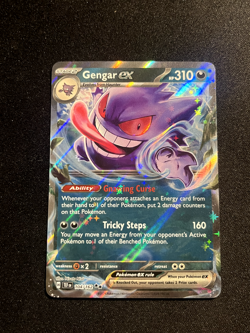 Gengar ex 104/162 Double Rare Temporal Forces Pokemon Near Mint NM - Image 1